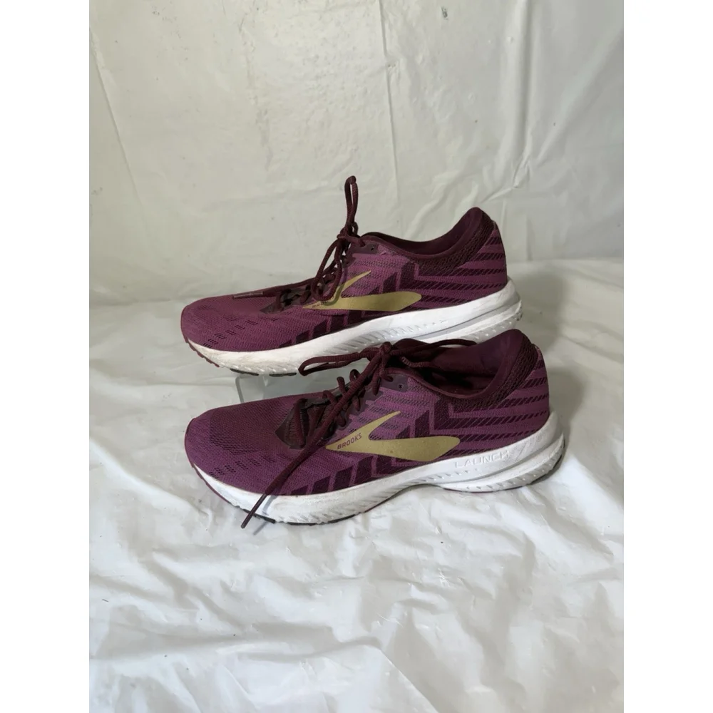 Brooks Launch 6 Energize PURPLE Running Shoes Sneakers Size 8
